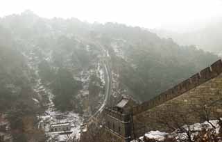 foto,tela,gratis,paisaje,fotografa,idea,Mu Tian Yu gran pared, Pared de castillo, Puesto de vigilancia en un castillo, El Hsiung - Nu, 