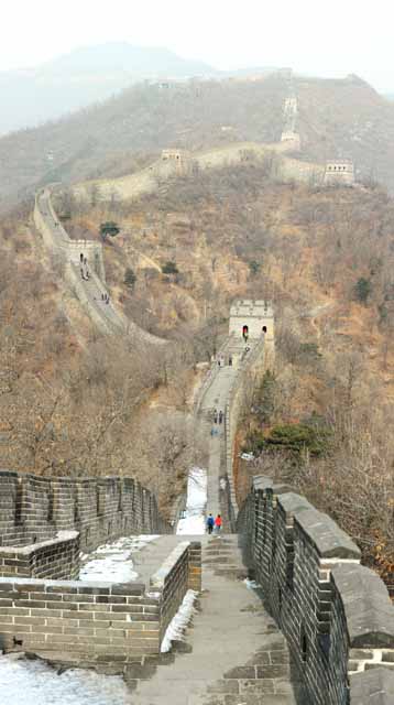 foto,tela,gratis,paisaje,fotografa,idea,Mu Tian Yu gran pared, Pared de castillo, Puesto de vigilancia en un castillo, El Hsiung - Nu, 