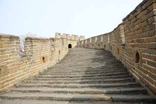 fotografia, materiale, libero il panorama, dipinga, fotografia di scorta,Mu Tian Yu il grande muro, muro di castello, guardia in un castello, Il Hsiung-Nu, 