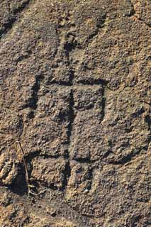 Foto, materiell, befreit, Landschaft, Bild, hat Foto auf Lager,Puako Petroglyph, Lava, Schlieen Sie Kunst ab, Petroglyph, kaha-kii