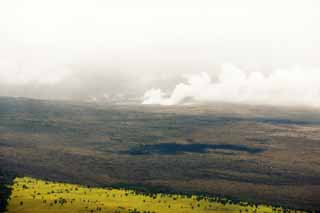 photo, la matire, libre, amnage, dcrivez, photo de la rserve,Mt. Kilauea, Lave, Le cratre, Halema'uma'u, Fume