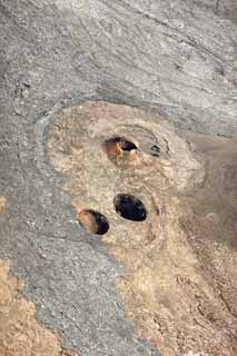 Foto, materiell, befreit, Landschaft, Bild, hat Foto auf Lager,Hawaii-Insel therische Fotografie, Lava, Der Krater, Riss im Boden, Wste