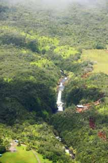 fotografia, materiale, libero il panorama, dipinga, fotografia di scorta,Cascata di Isola di Hawaii, La foresta, pietra, fiume, flusso