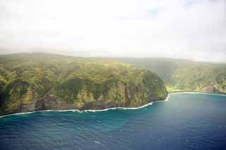 fotografia, materiale, libero il panorama, dipinga, fotografia di scorta,Isola di Hawaii Waimanu Valley, , , , 