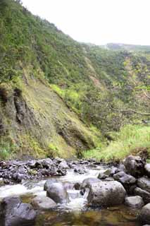 Foto, materieel, vrij, landschap, schilderstuk, bevoorraden foto,Hawaii Island valley, , , , 