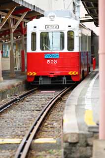 Foto, materiell, befreit, Landschaft, Bild, hat Foto auf Lager,Hankai Straenbahn 501 form Zug, , , , 