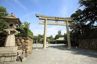 photo,material,free,landscape,picture,stock photo,Creative Commons,Osaka Castle Toyokuni shrine, , , , 