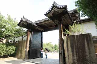 photo,material,free,landscape,picture,stock photo,Creative Commons,Osaka Castle Sakuramon, , , , 