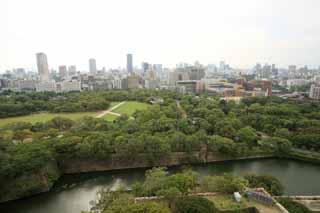 photo,material,free,landscape,picture,stock photo,Creative Commons,Tower of Osaka Castle, , , , 