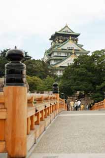 photo,material,free,landscape,picture,stock photo,Creative Commons,Osaka Castle Gokurakubashi, , , , 