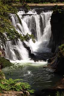 photo,material,free,landscape,picture,stock photo,Creative Commons,Pots and kettles waterfall, , , , 