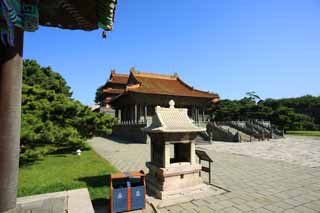 photo,material,free,landscape,picture,stock photo,Creative Commons,Zhao Mausoleum (Qing) Tei, , , , 