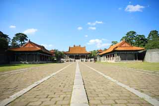 Foto, materieel, vrij, landschap, schilderstuk, bevoorraden foto,Fuling Tomb Takashion dono, , , , 