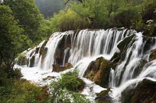 photo, la matire, libre, amnage, dcrivez, photo de la rserve,TatsukiTadashi Jiuzhaigou cascade, , , , 