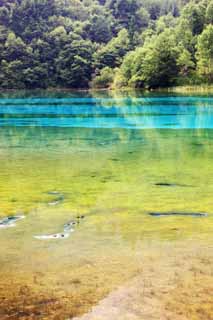 Foto, materiell, befreit, Landschaft, Bild, hat Foto auf Lager,Jiuzhaigou Gohanaumi, , , , 