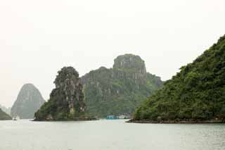 fotografia, materiale, libero il panorama, dipinga, fotografia di scorta,Halong Bay, , , , 