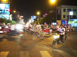 fotografia, material, livra, ajardine, imagine, proveja fotografia,Ho Chi Minh City noite, , , , 