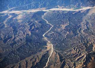 fotografia, materiale, libero il panorama, dipinga, fotografia di scorta,Sopra del deserto, deserto, montagna, idrovia, fiume