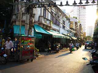 fotografia, material, livra, ajardine, imagine, proveja fotografia,Linha do horizonte da cidade de Ho Chi Minh, , , , 