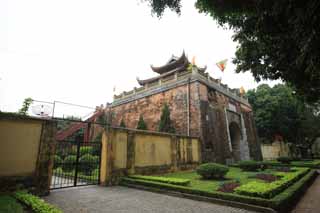 Foto, materiell, befreit, Landschaft, Bild, hat Foto auf Lager,Thang Long Ruinen positive north gate, , , , 