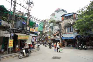 photo,material,free,landscape,picture,stock photo,Creative Commons,Hanoi's Old Town, , , , 