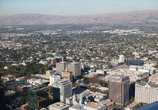 fotografia, materiale, libero il panorama, dipinga, fotografia di scorta,Il cielo su Silicon Valley, costruendo, albero della strada, modo, 