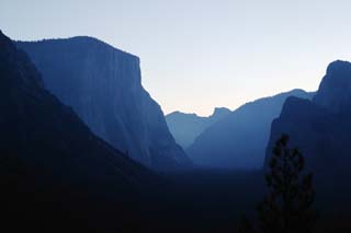 fotografia, materiale, libero il panorama, dipinga, fotografia di scorta,Lo spuntar del giorno di yosemite, rupe, Il lo spuntar del giorno, valle, YOSEMITE