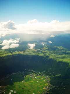 Foto, materiell, befreit, Landschaft, Bild, hat Foto auf Lager,Aso caldera, , , , 