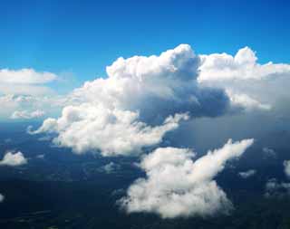 Foto, materieel, vrij, landschap, schilderstuk, bevoorraden foto,Zomer wolken, , , , 