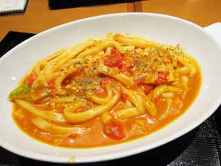 photo,material,free,landscape,picture,stock photo,Creative Commons,Tomato Curry Udon, , , , 