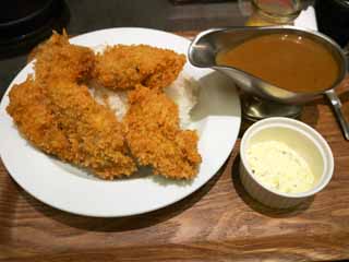 photo,material,free,landscape,picture,stock photo,Creative Commons,Fried oysters curry, , , , 