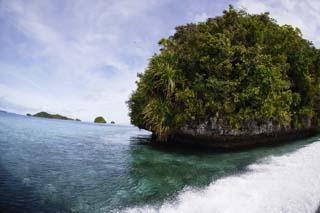 photo, la matire, libre, amnage, dcrivez, photo de la rserve,les Palauan, ciel bleu, fort, le, vague