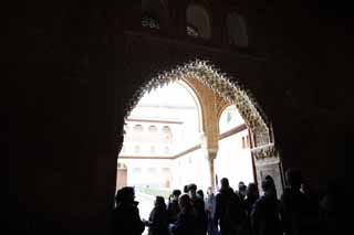 photo,material,free,landscape,picture,stock photo,Creative Commons,Alhambra Palace female Earl Royal Palace, , , , 