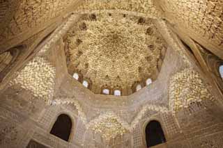 photo,material,free,landscape,picture,stock photo,Creative Commons,The two sisters of Alhambra Palace, , , , 