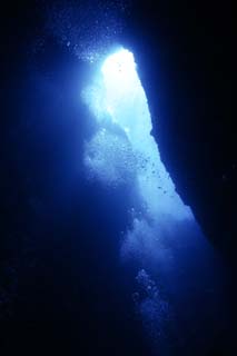 fotografia, material, livra, ajardine, imagine, proveja fotografia,Entre em uma caverna subaqutica, caverna, bolha, Azul, No mar