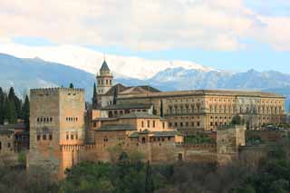 fotografia, materiale, libero il panorama, dipinga, fotografia di scorta,Alhambra Palace, , , , 