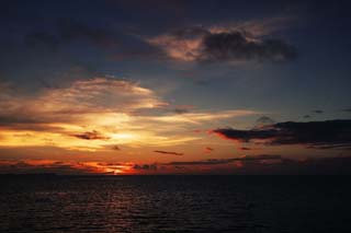 foto,tela,gratis,paisaje,fotografa,idea,Una playa de puesta de sol, El sol poniente, Nube, Nubes rosado - rosado, Playa arenosa