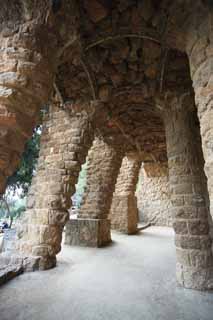 fotografia, material, livra, ajardine, imagine, proveja fotografia,Parque Guell, , , , 