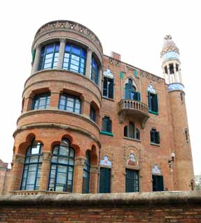 photo,material,free,landscape,picture,stock photo,Creative Commons,The Sant Pau Hospital, , , , 