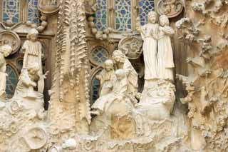 Foto, materieel, vrij, landschap, schilderstuk, bevoorraden foto,De Sagrada Familia!, , , , 