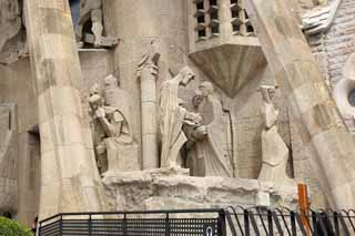 fotografia, materiale, libero il panorama, dipinga, fotografia di scorta,La Sagrada Familia, , , , 