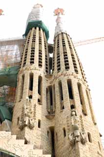 Foto, materiell, befreit, Landschaft, Bild, hat Foto auf Lager,Die Sagrada Familia, , , , 