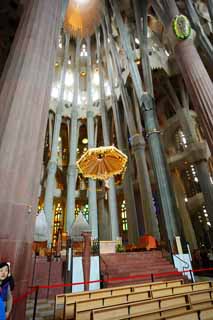 Foto, materieel, vrij, landschap, schilderstuk, bevoorraden foto,De Sagrada Familia!, , , , 