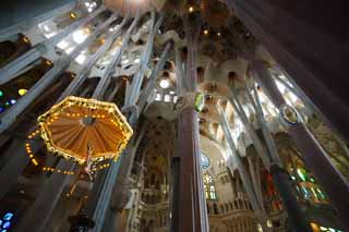 Foto, materieel, vrij, landschap, schilderstuk, bevoorraden foto,De Sagrada Familia!, , , , 