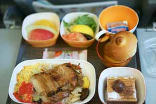 photo,material,free,landscape,picture,stock photo,Creative Commons,In-flight meal, , , , 