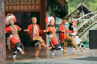 photo,material,free,landscape,picture,stock photo,Creative Commons,9 family culture village folk dance, jiu zu wen hua cun, , , 