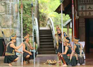 photo,material,free,landscape,picture,stock photo,Creative Commons,9 family culture village folk dance, jiu zu wen hua cun, , , 