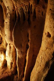 fotografia, material, livra, ajardine, imagine, proveja fotografia,Ishigaki-jima Ilha estalactite caverna, caverna de estalactite, Estalactite, Pedra calcria, caverna