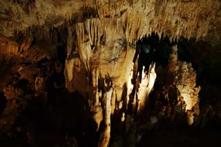 photo, la matire, libre, amnage, dcrivez, photo de la rserve,Caverne de la stalactite d'Ishigaki-jima le, caverne de la stalactite, Stalactite, Calcaire, caverne