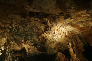 fotografia, material, livra, ajardine, imagine, proveja fotografia,Ishigaki-jima Ilha estalactite caverna, caverna de estalactite, Estalactite, Pedra calcria, caverna